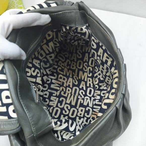 Marc By Marc Jacobs Olive Green Pebbled Leather Flap Closure Crossbody Bag - Picture 11 of 16